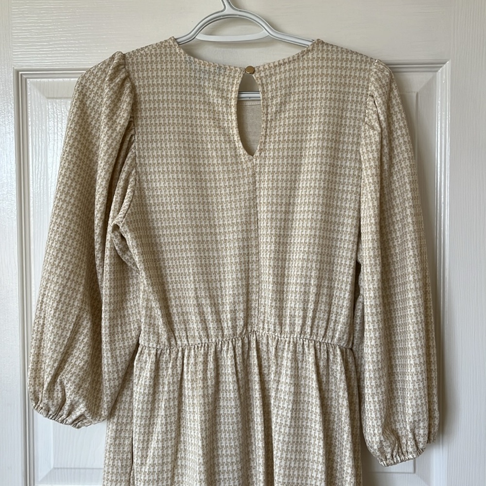 NWOT Draper James Houndstooth Dress - Picture 5 of 9